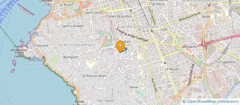 localisation de l'entreprise MONSIEUR STEPHAN ROUSSEL à MARSEILLE