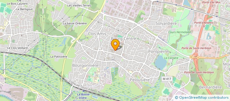 localisation de l'entreprise MONSIEUR STEPHAN ROUX  SAINT-HERBLAIN