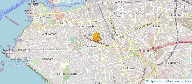 localisation de l'entreprise MONSIEUR STEPHAN SASIA  MARSEILLE