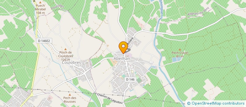 localisation de l'entreprise MONSIEUR STEPHAN SICRE  ABEILHAN