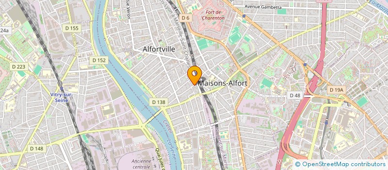 localisation de l'entreprise MONSIEUR STEPHAN SINTRA à ALFORTVILLE