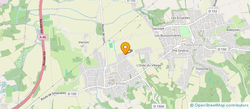 localisation de l'entreprise MONSIEUR STEPHAN THEVENET  MARENNES