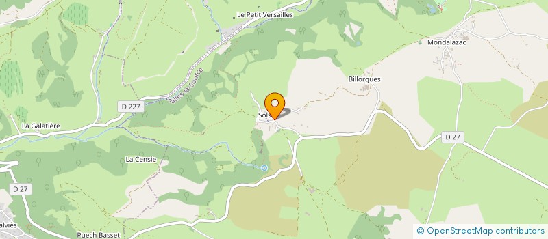 localisation de l'entreprise MONSIEUR STEPHAN TOURNOIS  SALLES-LA-SOURCE