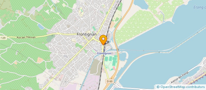 localisation de l'entreprise MONSIEUR STEPHAN TRELLU à FRONTIGNAN