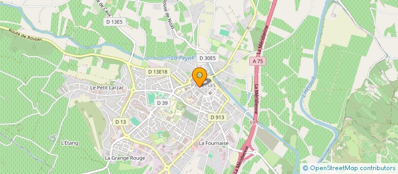 localisation de l'entreprise MONSIEUR STEPHAN VANIER à PEZENAS