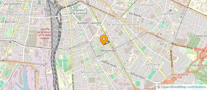 localisation de l'entreprise MONSIEUR STEPHANE ABDELLI  LYON