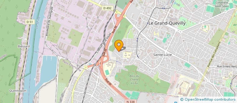 localisation de l'entreprise MONSIEUR STEPHANE ABDOU  LE PETIT-QUEVILLY