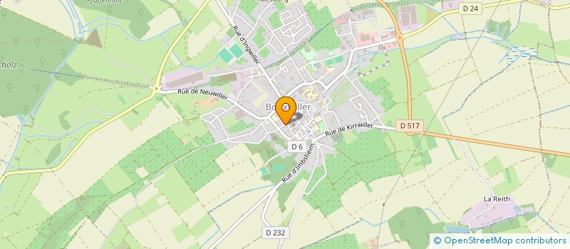 localisation de l'entreprise MONSIEUR STEPHANE ABEL  NEUWILLER-LES-SAVERNE