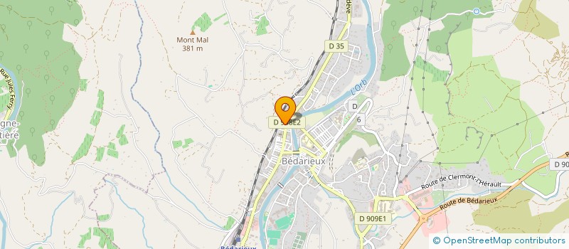 localisation de l'entreprise MONSIEUR STEPHANE ABELARD  TAUSSAC-LA-BILLIERE