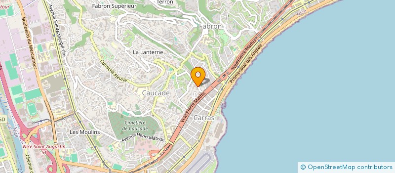 localisation de l'entreprise MONSIEUR STEPHANE ABRANTES à NICE