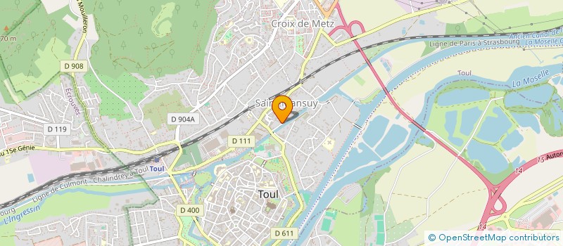 localisation de l'entreprise MONSIEUR STEPHANE ADAM à TOUL