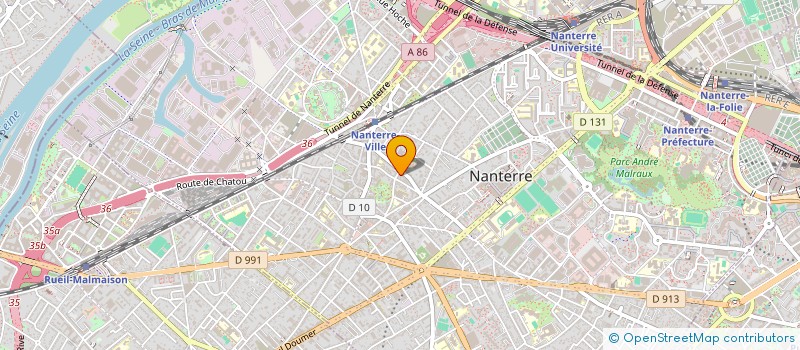 localisation de l'entreprise MONSIEUR STEPHANE ADOLPHE à NANTERRE