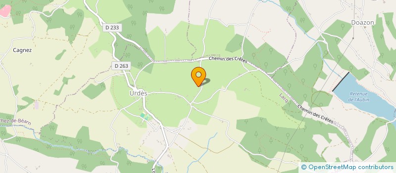 localisation de l'entreprise MONSIEUR STEPHANE AGRAFEIL  LACQ