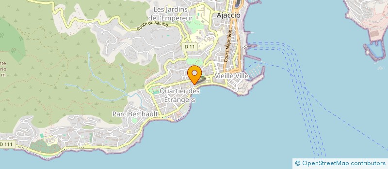 localisation de l'entreprise MONSIEUR STEPHANE AKERMA à AJACCIO