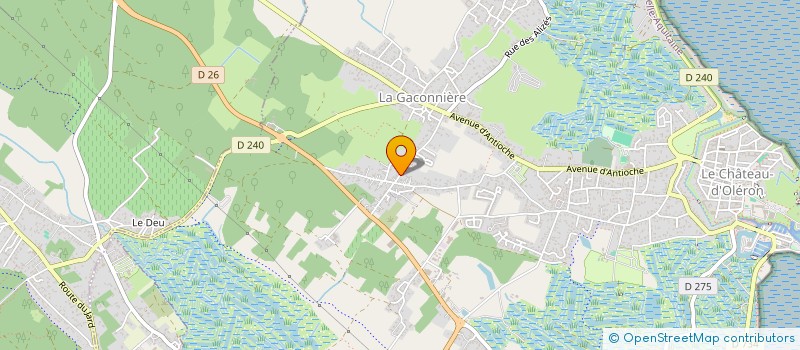 localisation de l'entreprise MONSIEUR STEPHANE AKNIN à LE CHATEAU-D'OLERON