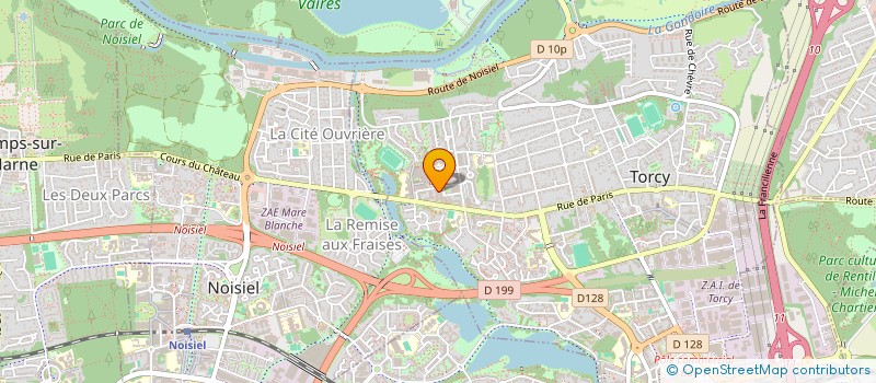 localisation de l'entreprise MONSIEUR STEPHANE AKONDE  TORCY