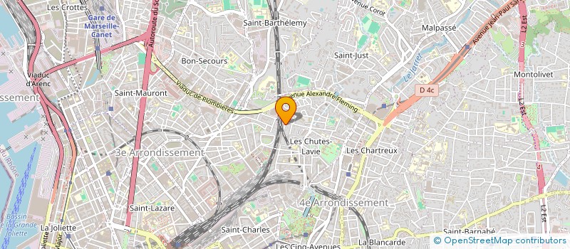 localisation de l'entreprise MONSIEUR STEPHANE ALAIN à MARSEILLE