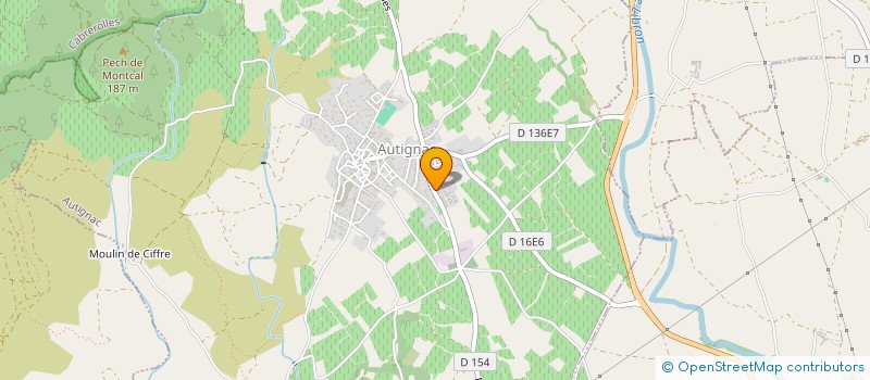 localisation de l'entreprise MONSIEUR STEPHANE ALCAZER  AUTIGNAC