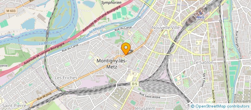localisation de l'entreprise MONSIEUR STEPHANE ALFONSI  MONTIGNY-LES-METZ