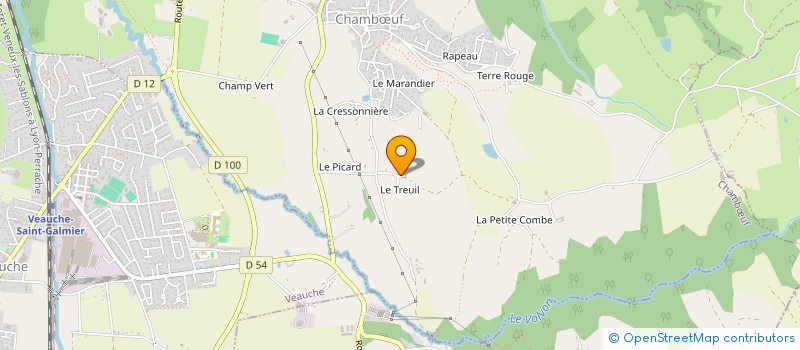 localisation de l'entreprise MONSIEUR STEPHANE ALIRAND  CHAMBUF