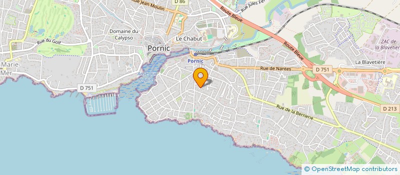 localisation de l'entreprise MONSIEUR STEPHANE ALLAIS à PORNIC