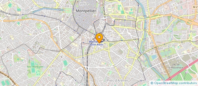 localisation de l'entreprise MONSIEUR STEPHANE ALLARD à MONTPELLIER