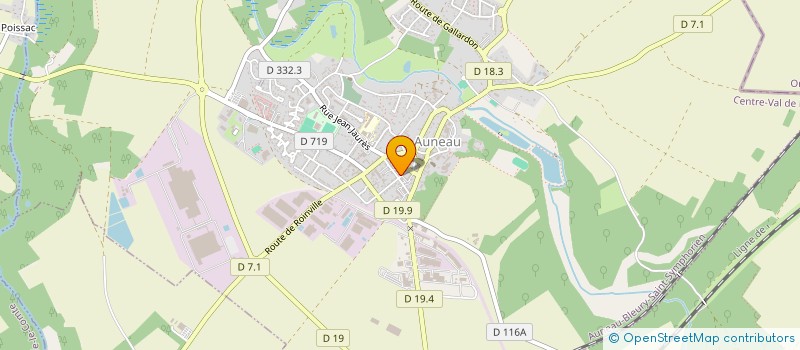 localisation de l'entreprise MONSIEUR STEPHANE AMAR  AUNEAU-BLEURY-SAINT-SYMPHORIEN