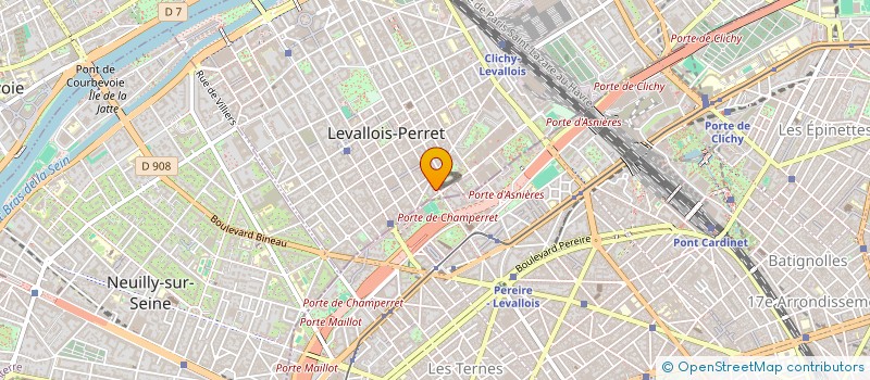 localisation de l'entreprise MONSIEUR STEPHANE AMRAM à LEVALLOIS PERRET