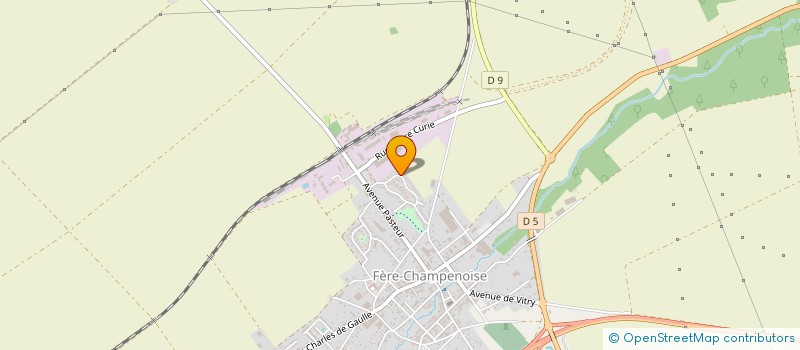 localisation de l'entreprise MONSIEUR STEPHANE ANDRE  FERE-CHAMPENOISE