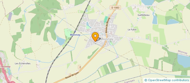 localisation de l'entreprise MONSIEUR STEPHANE ANDRE RAYNAUD  MIONNAY