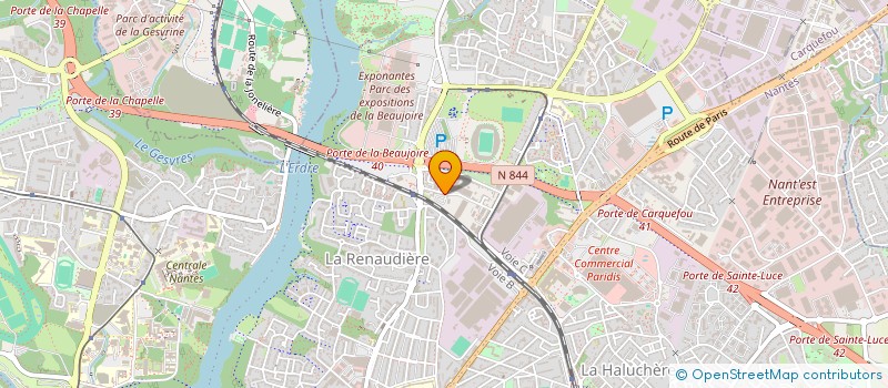 localisation de l'entreprise MONSIEUR STEPHANE ANDREANI à NANTES