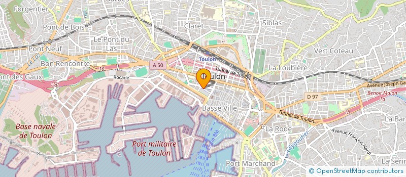 localisation de l'entreprise MONSIEUR STEPHANE ANDREANI  TOULON