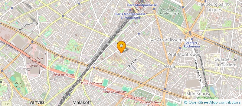 localisation de l'entreprise MONSIEUR STEPHANE ANDRIEU  PARIS