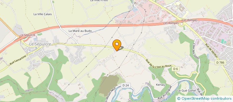 localisation de l'entreprise MONSIEUR STEPHANE ANDRIEUX  PLERIN