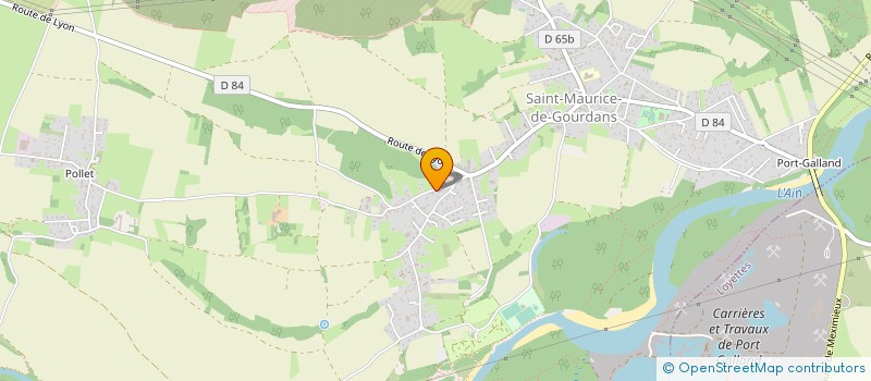 localisation de l'entreprise MONSIEUR STEPHANE ANGLADE  SAINT-MAURICE-DE-GOURDANS