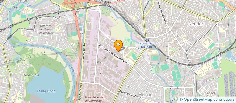 localisation de l'entreprise MONSIEUR STEPHANE ANJOUY à STRASBOURG