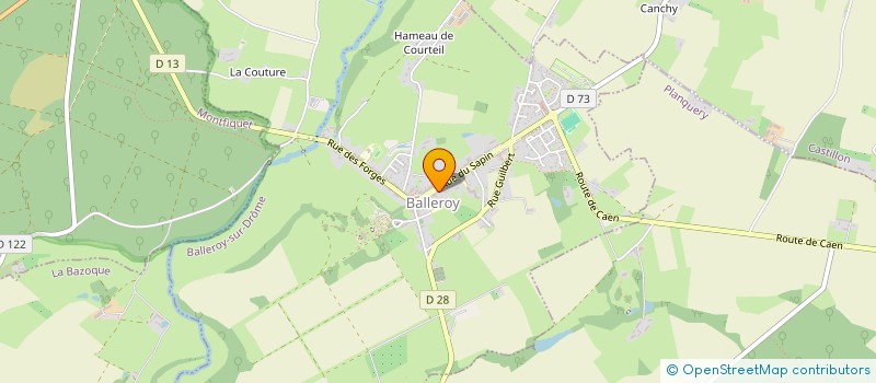 localisation de l'entreprise MONSIEUR STEPHANE ANNE  BALLEROY-SUR-DROME