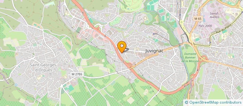 localisation de l'entreprise MONSIEUR STEPHANE ANTON à JUVIGNAC