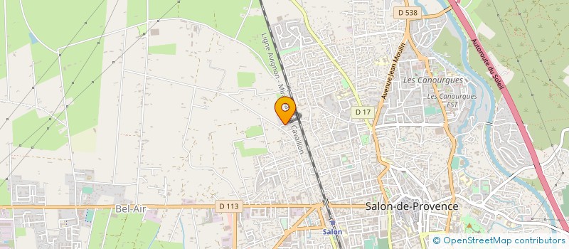 localisation de l'entreprise MONSIEUR STEPHANE ANTONINI  SALON-DE-PROVENCE