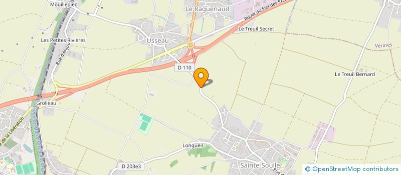 localisation de l'entreprise MONSIEUR STEPHANE ARCHAMBAUD  SAINTE-SOULLE