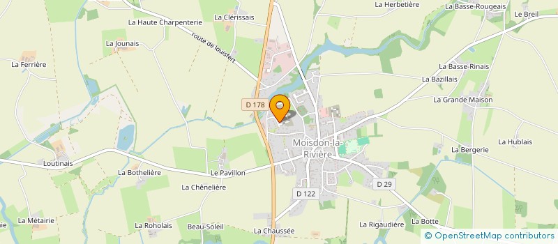 localisation de l'entreprise MONSIEUR STEPHANE ARCHAMBAULT  MOISDON-LA-RIVIERE