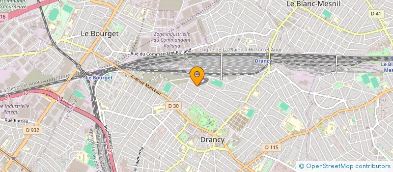 localisation de l'entreprise MONSIEUR STEPHANE ARCHERI  DRANCY