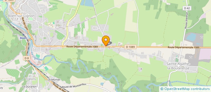 localisation de l'entreprise MONSIEUR STEPHANE ARCHIMBAUD  SAINT-GERMAIN-LAVAL