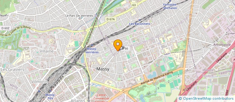 localisation de l'entreprise MONSIEUR STEPHANE ARDISSON à ANTONY
