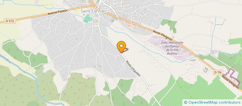 localisation de l'entreprise MONSIEUR STEPHANE ARNAUD  SAINT-CANNAT