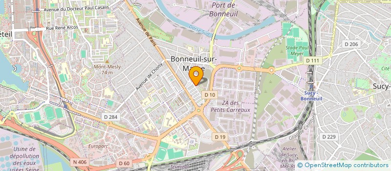 localisation de l'entreprise MONSIEUR STEPHANE ARONDAL à BONNEUIL-SUR-MARNE