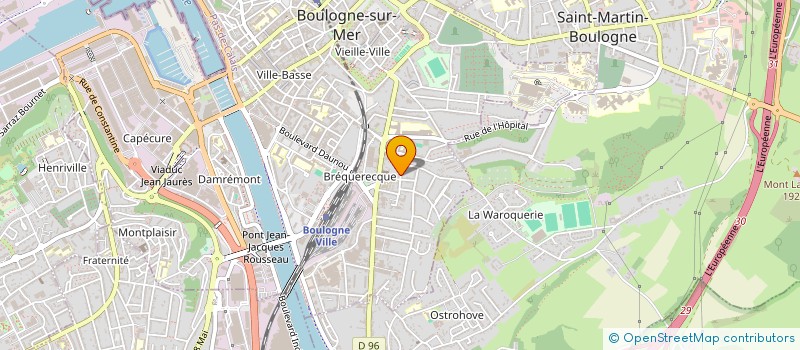 localisation de l'entreprise MONSIEUR STEPHANE ARQUEMBOURG  BOULOGNE-SUR-MER