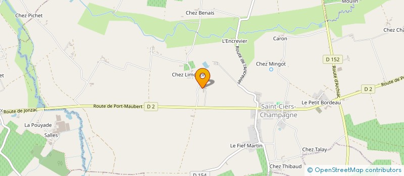 localisation de l'entreprise MONSIEUR STEPHANE ARRIGONI  SAINT-CIERS-CHAMPAGNE