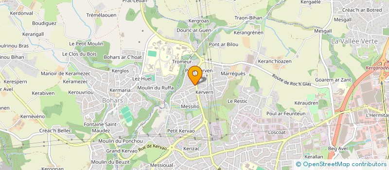 localisation de l'entreprise MONSIEUR STEPHANE ARZEL  BREST