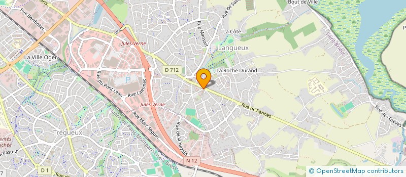 localisation de l'entreprise MONSIEUR STEPHANE ARZUR à LANGUEUX